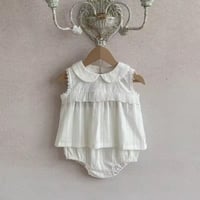 whiteアイレットノースリーブセットアップ(2280)