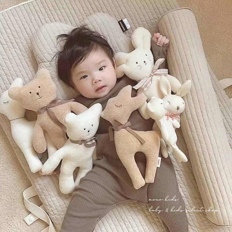 ベビータオル地アニマルぬいぐるみ(042) | こどもふく🧸mocokids