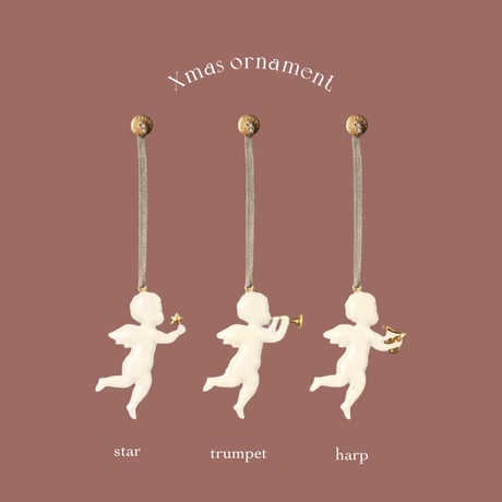 Xmas ornament天使(436)