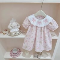 sweetリボンたれ耳うさぎワンピース(1119)