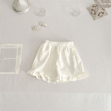 hem frill ショートパンツ(3173)