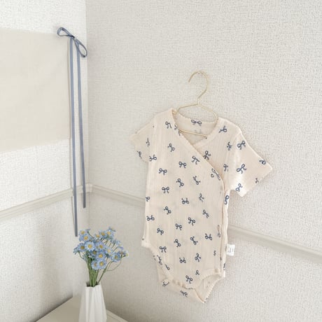 BabyGirl 半袖前開きorボディオール(1357)