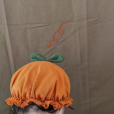 Halloweenパンプキンロンパース(3180)
