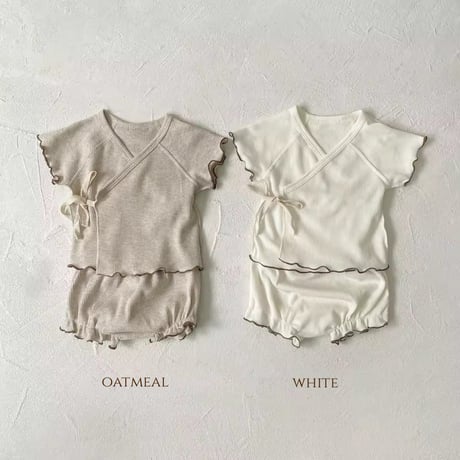 new bornワッフルセットアップ(1340)