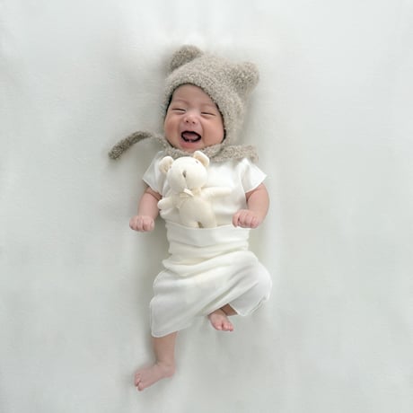 即納【monbebe】organic cotton doll (mo22)