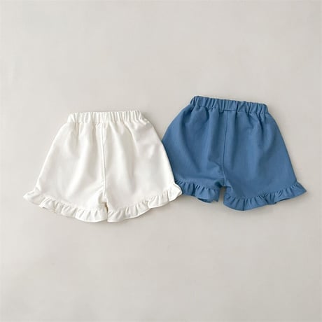 hem frill ショートパンツ(3173)