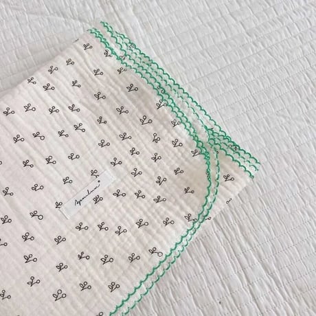 10color ふち刺繍ガーゼケット(283)