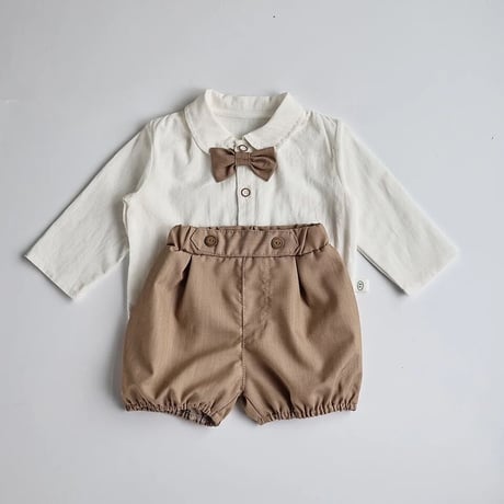 2color 淡色かぼちゃパンツフォーマルセットアップ(1570)