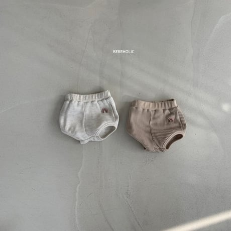 即納【bebeholic】rainbow bloomers (be44)