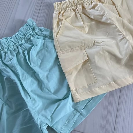 マカロンカラーサマーショートパンツ(316)
