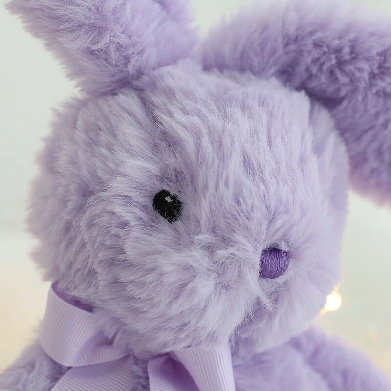 パープルバニーぬいぐるみ(046) | こどもふく🧸mocokids