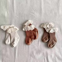 3点set ガーリーショート丈ソックス(1526)