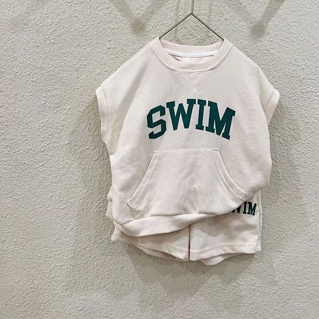 SWIMスウェット半袖セットアップ(3074)