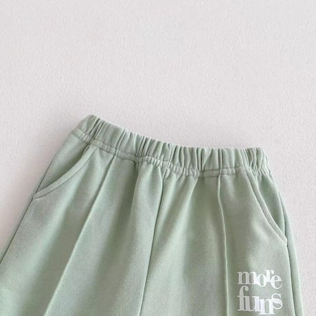 grayトレーナー×mint greenパンツセットアップ(4157)