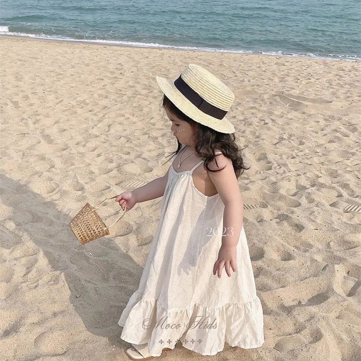 kubosanmade  キャミソールワンピース セール】 デニムキャミソールワンピース《2025summer catalog