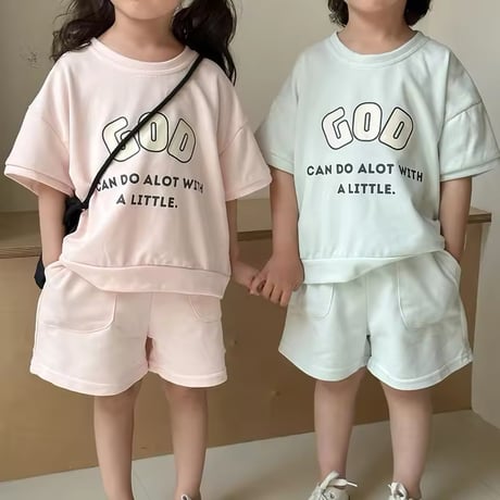 GODパステル半袖セットアップ(950)