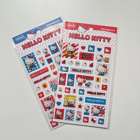 キャラクターレトロスクエアぷくっとシール1P(1804)s