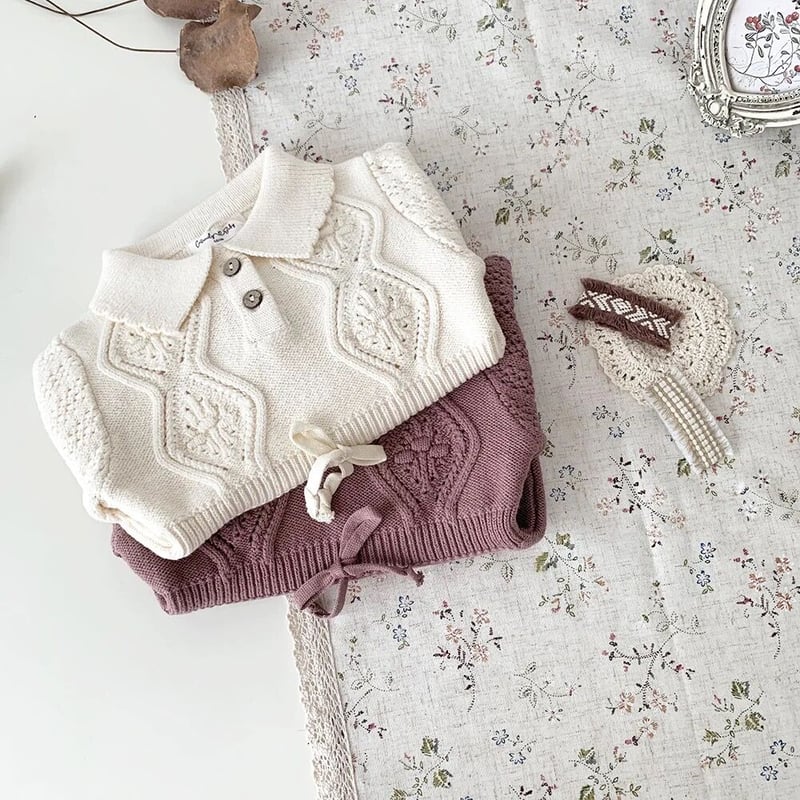 BEEDEN リブニットロンパース BEEDEN リブニットロンパース BEEDEN リブニットロンパース