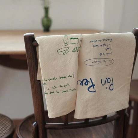 2color French kitchen cloth(2080)