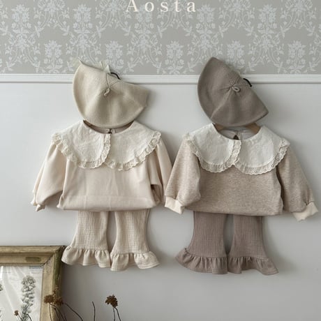 即納【Aosta】Bambam frill mtm (a36)