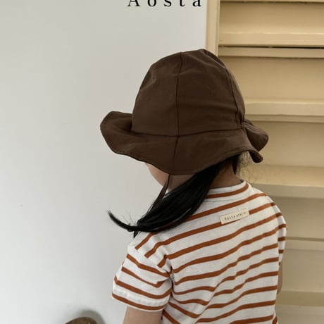 即納【Aosta】signature border T-shirt(2999)