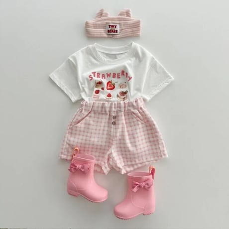 strawberry × croissant Tシャツ(3154)