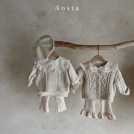 即納【Aosta】Lina blouse (a47)
