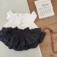 momo 3colorショートスリーブコットンニットカーディガン(2264)