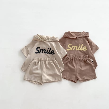 Smileパーカーセットアップ(576)