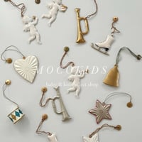 Xmas ornament 12点set-White-(441)