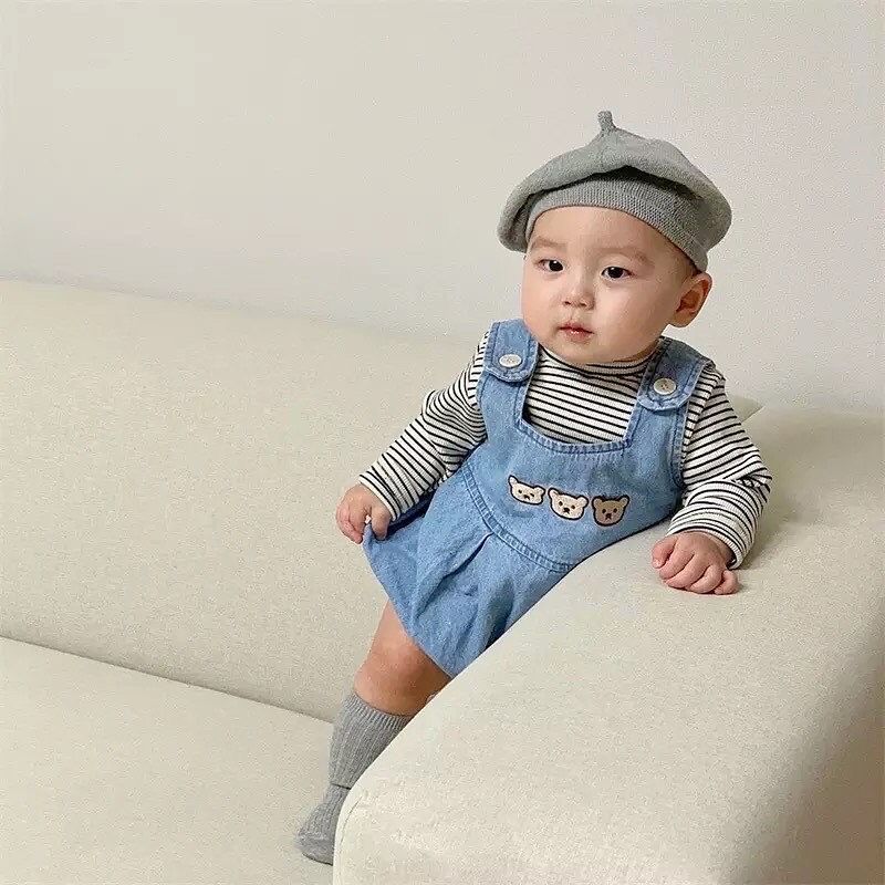 モコアズ mocoa's サマーツイードサロペット オールインワン | mocoa's inc