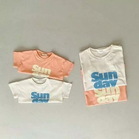 2color sundayロンパース(1669)