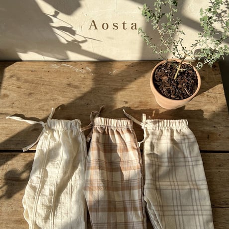 即納【Aosta】petar pants(2997)