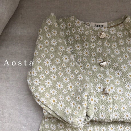 即納【Aosta】Lovely Cardigan (a23)