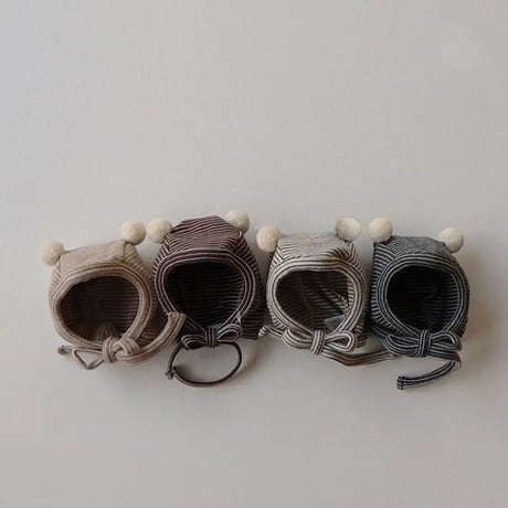 即納あり◆ボーダーコットンロンパース&レギンスset(1773)