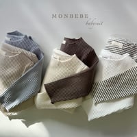 即納【monbebe】2pac gift rompers (mo18)