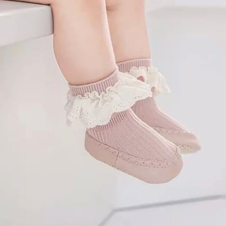 バレエシューズ風フリルソックス(2111)