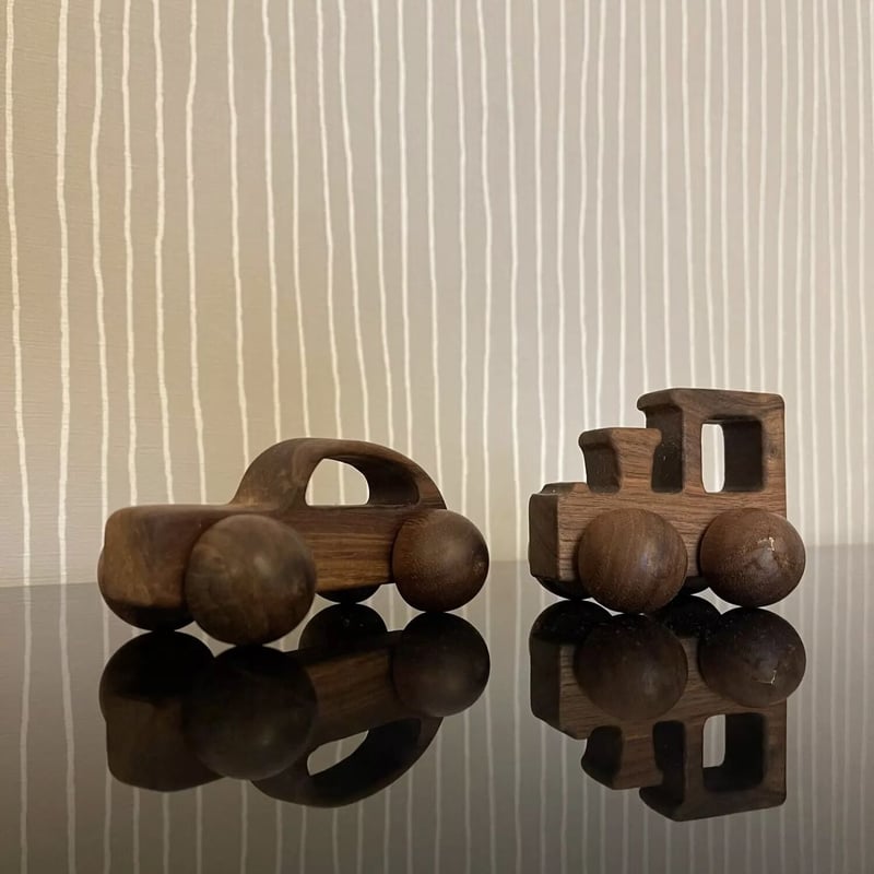 maple×walnut 木製ミニカー(234) | こどもふく🧸mocokids