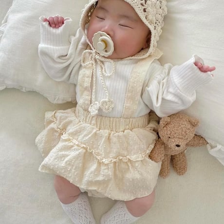 即納【bebeholic】Peanut Skirt Bloomers (be36)