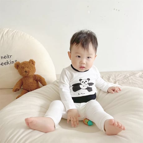 パンダ白黒ルームウェア(2266)