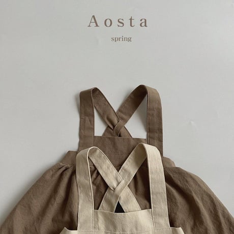 即納【Aosta】Baguette Suspender  onepiece (a12)