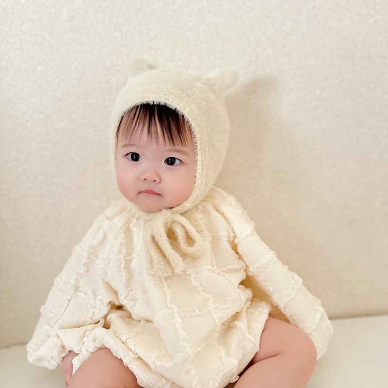 cat earsニットボンネット(448) | こどもふく moco kids