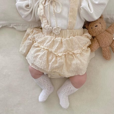 即納【bebeholic】Peanut Skirt Bloomers (be36)
