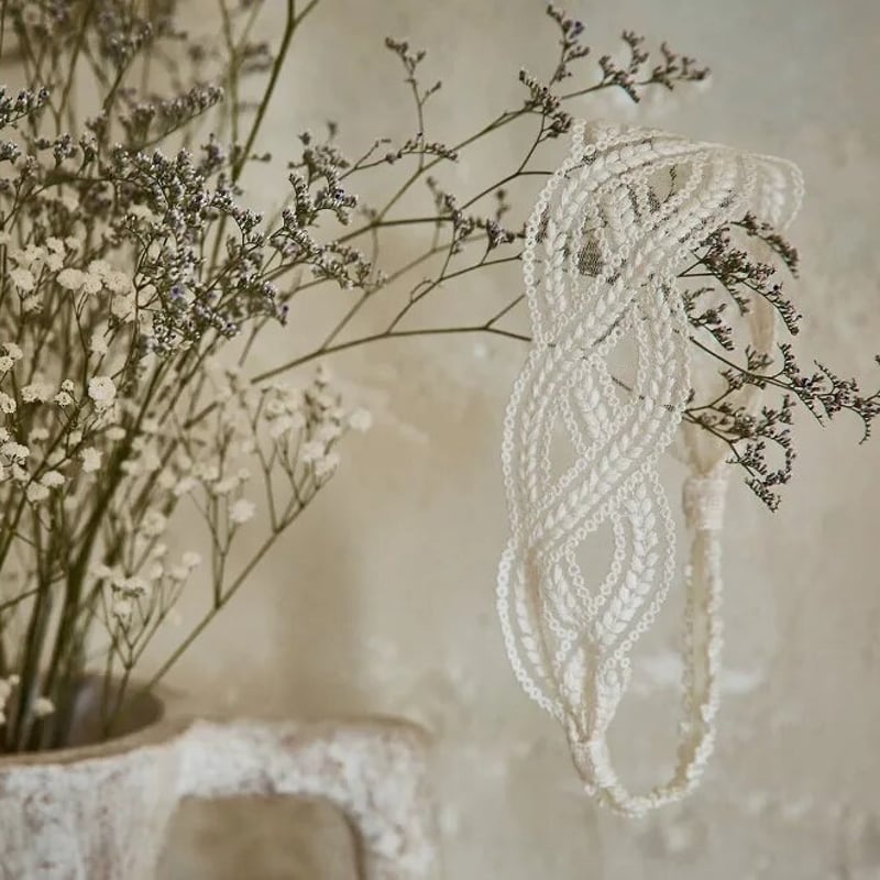 ヤメビさま専用 レース装飾のベレー帽とヘアバンドセット ベレー帽 花飾り