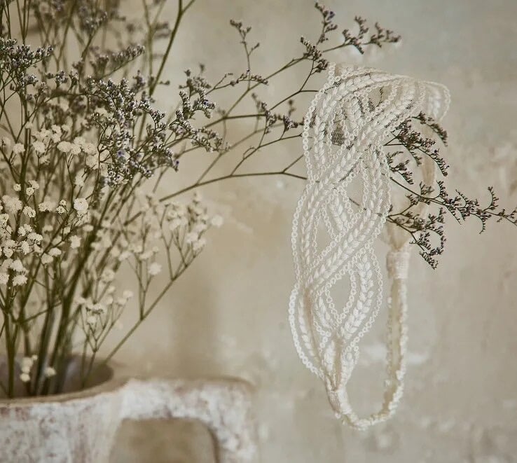 ヤメビさま専用 レース装飾のベレー帽とヘアバンドセット fit=scale-down,w=1200