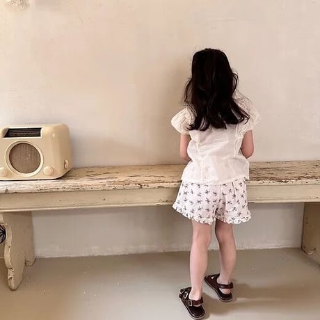 即納【The Beige】wings frill blouse(2764)