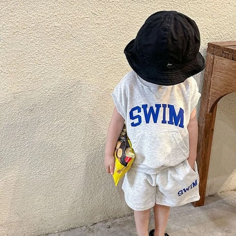 SWIMスウェット半袖セットアップ(3074)