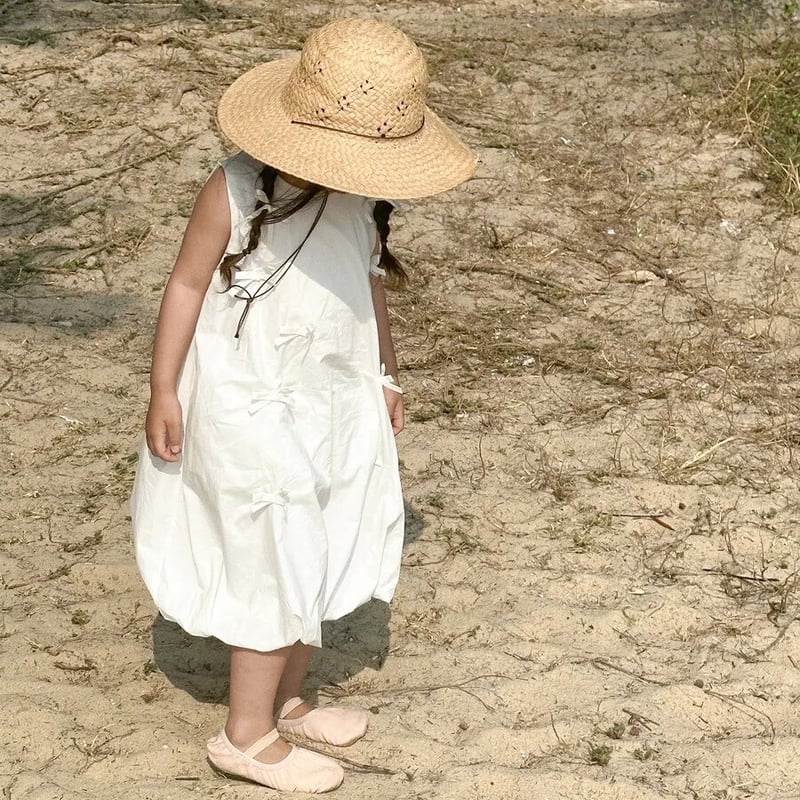 Blumarine ノースリーブワンピース クリーム M.SUMMER1 ノースリーブ