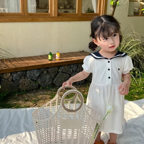 boy & girl セーラーお揃いワンピースorセットアップ(1261)