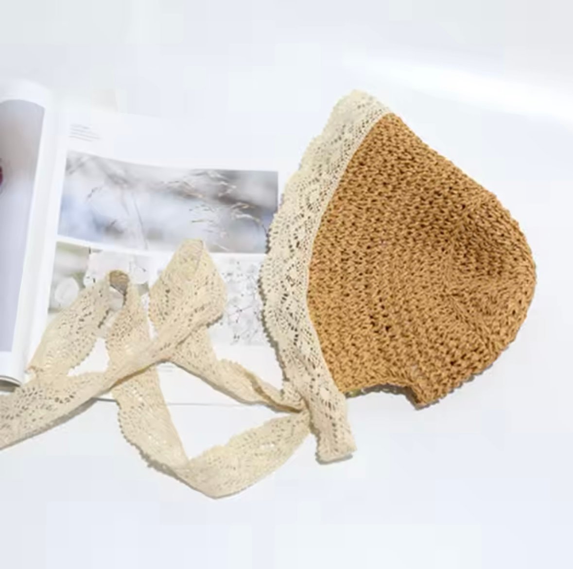 KIKONO Colette コレット ボンネット 麦わら帽子 seraphim KIKONO Colette コレット ボンネット 麦わら帽子 seraphim